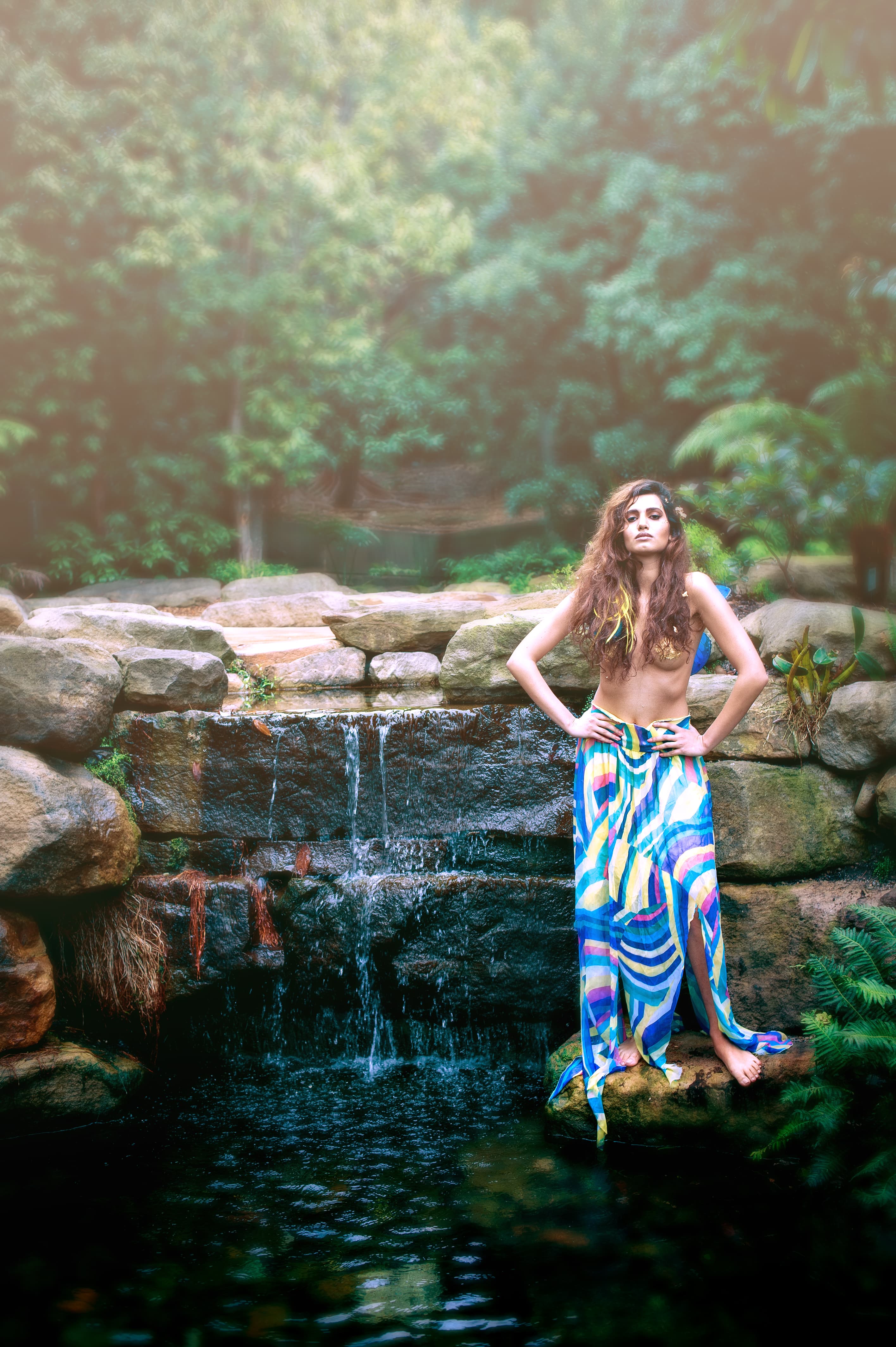 Editorial styling and makeup by Amber Linane for Queensland clients